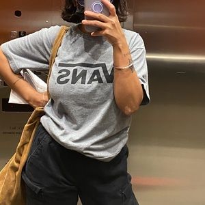 Vans original grey t-shirt.